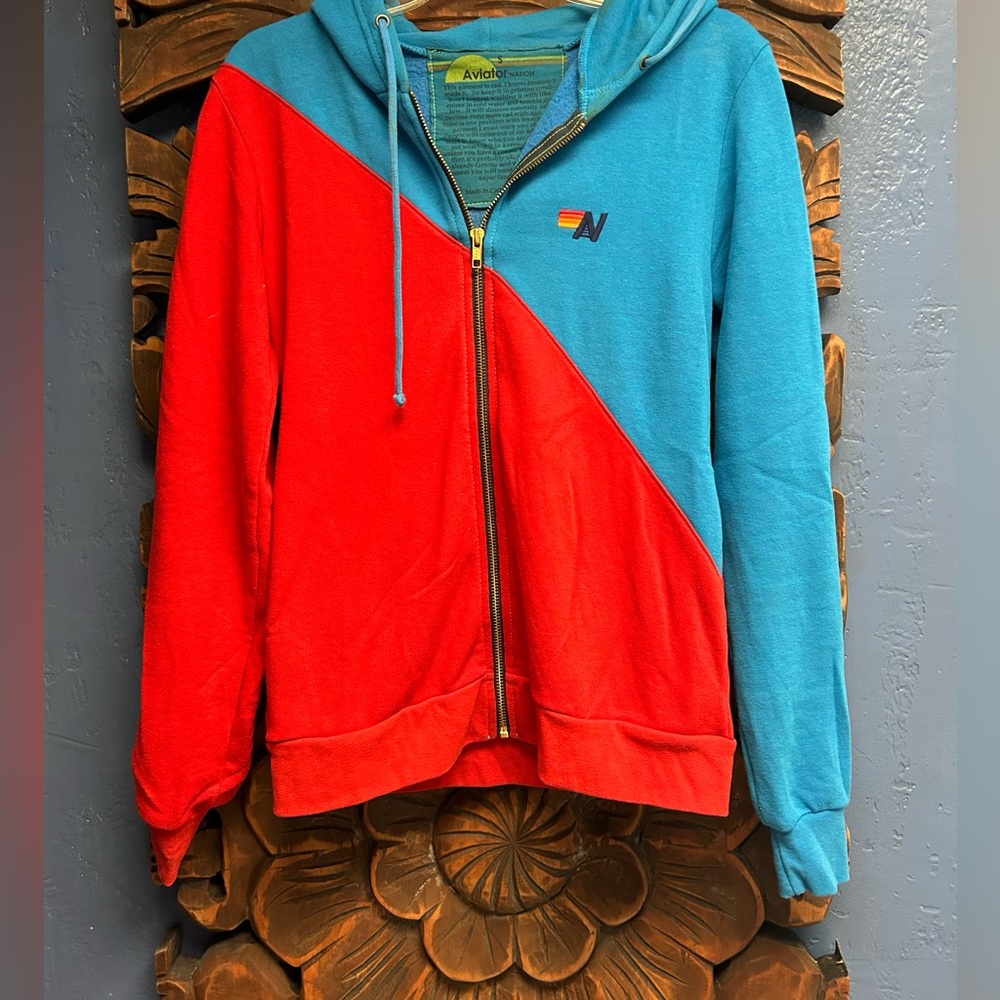 Aviator Nation Zip Up Jacket